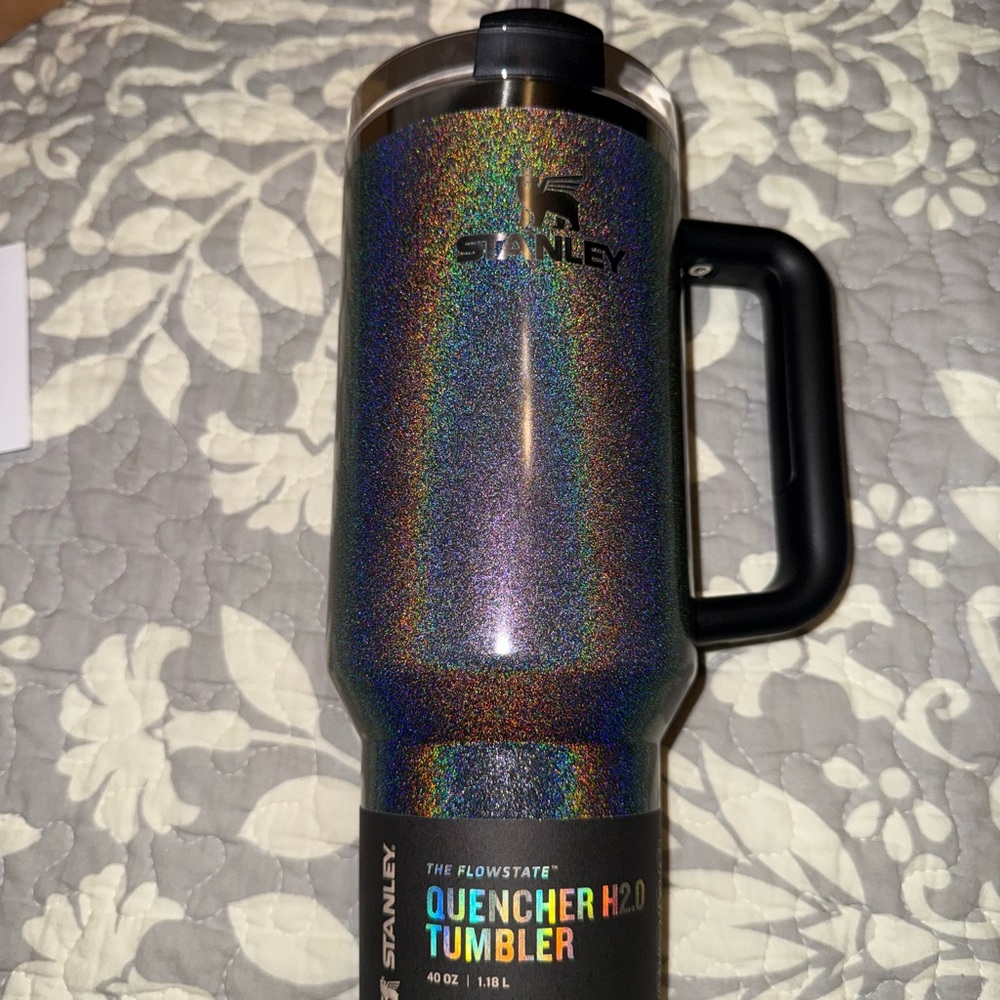 Stanley Midnight Glitz 40 oz Quencher Tumbler